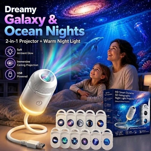 Portable led galaxy - 4k,