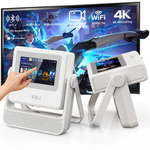 Mini projector 1080p wifi 6 - mini, 1080p/4k