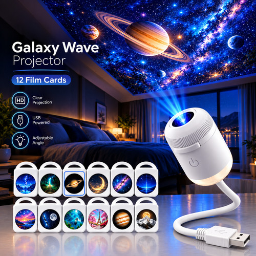 Portable led galaxy ocean - portable,
