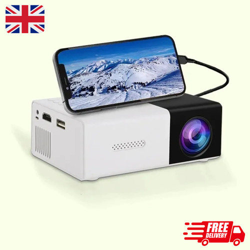 Mini projector portable - hd, led