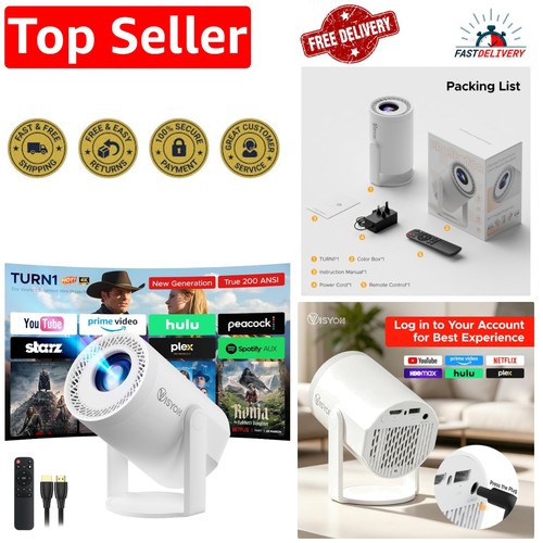 Portable 1080p mini projector - portable,