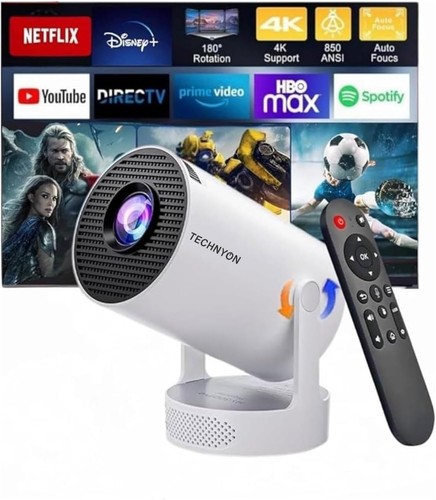 Mini projector full wifi - tv, hd