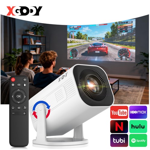 Xgody projector smart - 4k,
