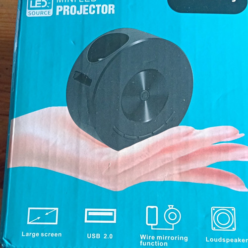 Mini led projector portable - mini,