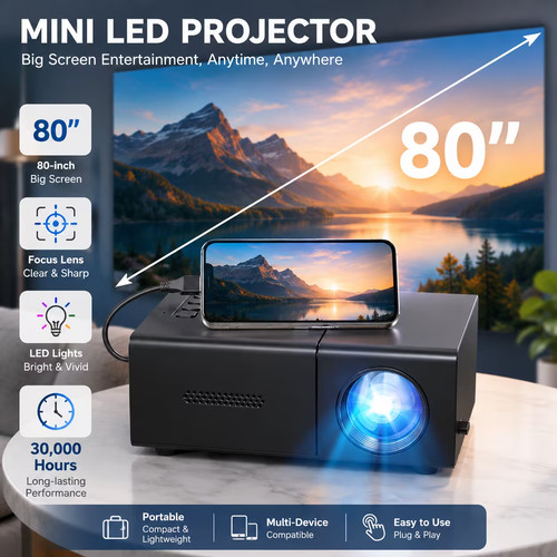 Mini portable 1080p - portable,