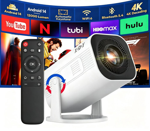 Mini projector android - 4k,