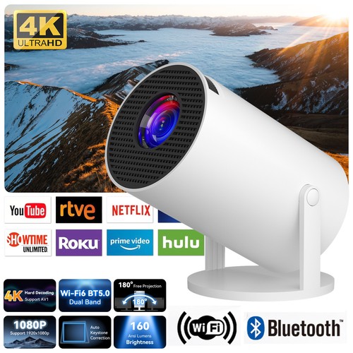 Projector smart hd led - 4k,