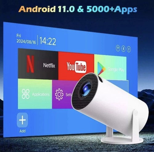 Smart projector 5g wifi - 4k,