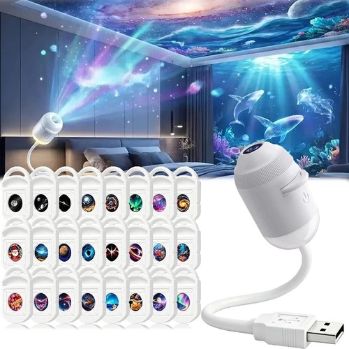 Portable led galaxy - portable, ocean
