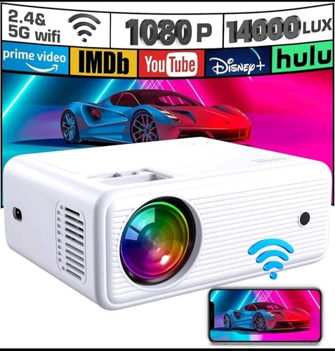 Mini projector clokowe wifi - clokowe,