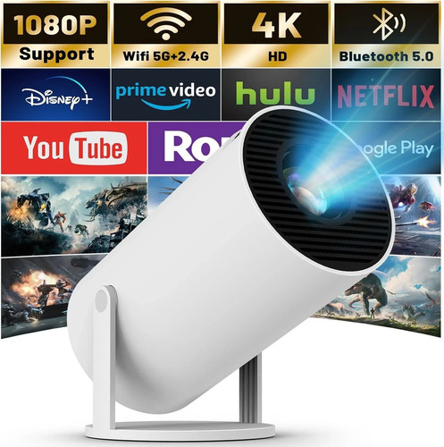 Mini projector with wifi and - with,