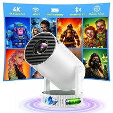 Portable 4K LED Projector