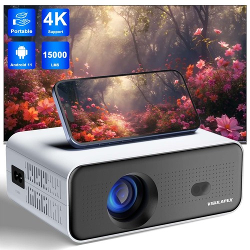Mini portable projector - portable, 4k