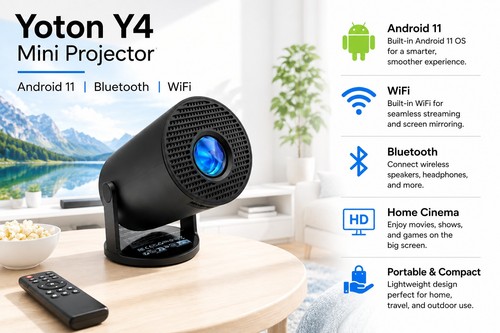 Yoton mini projector - yoton, y4
