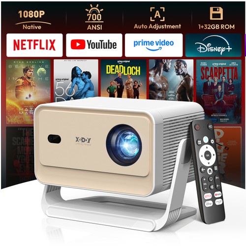 Smart projector android - 4k,